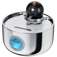 Автопоилка фонтан Petzengo PHW3 2.5 л, с датчиком движения, для кошек и собак