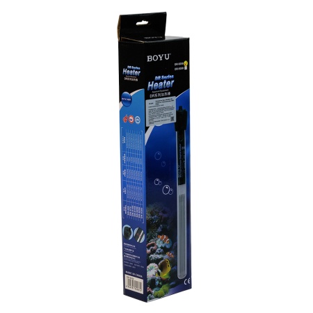 Нагреватель для аквариума Boyu DR-9250 с терморегулятором, LED индикатором и дисплеем, 250 Вт на 250