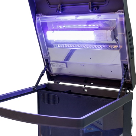 Аквариум Boyu Mini MT-508A, 80 л, с фильтром, 1 LED лампа, серый​