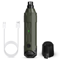 Гриндер для кошек и собак Petwant N60 USB, подсветка, LED индикатор, 6 скоростей, зеленый