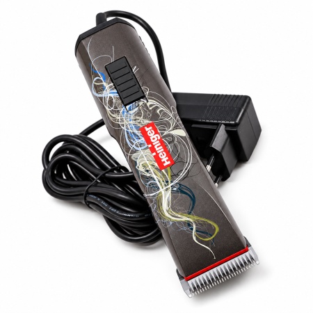 Машинка Heiniger Saphir Cord для стрижки животных, собак, кошек с лезвием #40 0,25 мм "red line"