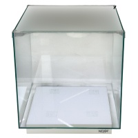 Аквариум Newa Ego LID, EL 50W, 45 л панорамный, LED освещение, белая стеклянная крышка
