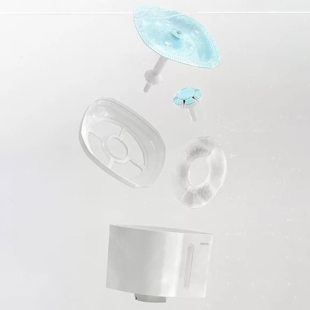 Автопоилка фонтан для собак и кошек Pawgether DRIP1T с датчиком движения, 2.5 л