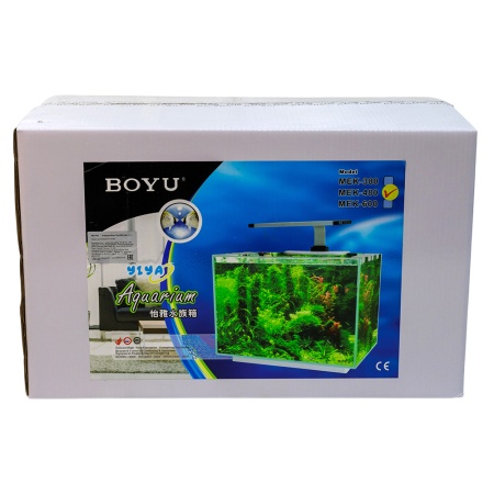 ***Аквариум Boyu Yiya MEK-480, 31 л с фильтром и LED лампой