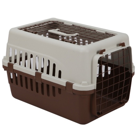 Переноска Safari Range 50х35х32 см для кошек и собак Pet Choice с металлической верхней решеткой, ко