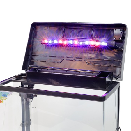 Аквариум Boyu MS-520M 45 л с сенсорным LED светильником и фильтром, черный​