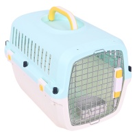 Переноска Transport 61.1x40.5x41.9 см для кошек и собак Pet Choice стандарт IATA, голубая  