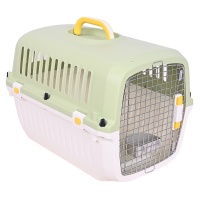 Переноска Transport 52x35x34 см для кошек и собак Pet Choice, стандарт IATA, зеленая