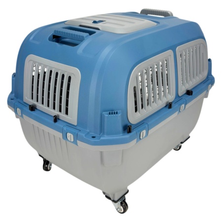 Переноска Superior Range 82x60x58 см, для кошек и собак Pet Choice с колесами и выдвижной ручкой