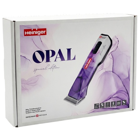 Машинка Heiniger Opal Special Edition для стрижки собак, лошадей, коров с 2-я аккумуляторами и лезви