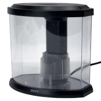 Аквариум Boyu DY-1A Desktop панорамный 3,6 л, настольный с фильтром и светильником