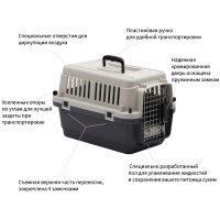 Переноска Departures Range 60х40х40 см, авиапереноска Pet Choice стандарт IATA для животных до 10 кг