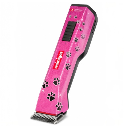 Машинка Heiniger Saphir Pink для стрижки животных, собак, кошек с 2-я аккумуляторами и лезвием #10 1