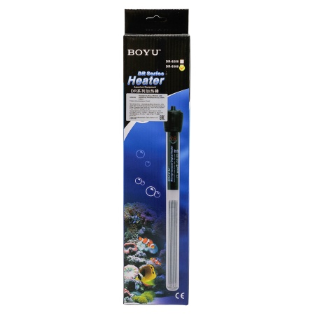 Нагреватель для аквариума Boyu DR-9300 с терморегулятором, LED индикатором и дисплеем, 300 Вт на 300