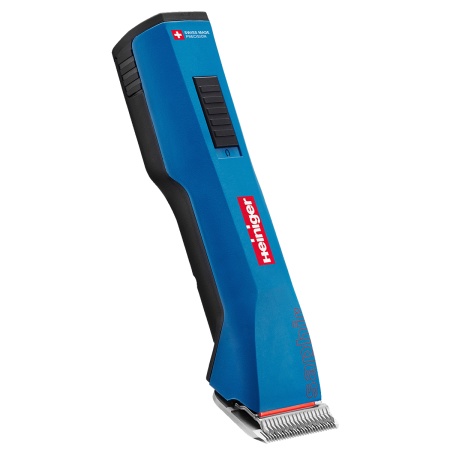Машинка Heiniger Saphir для стрижки лошадей, КРС, собак и кошек с 2-я аккумуляторами и лезвием #10 1