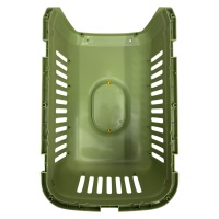 Переноска Transport 61.1x40.5x41.9 см для кошек и собак Pet Choice стандарт IATA, зеленая 