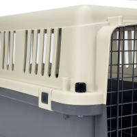 Переноска Safari Range 60х40х40 см для кошек и собак Pet Choice с металлической верхней решеткой