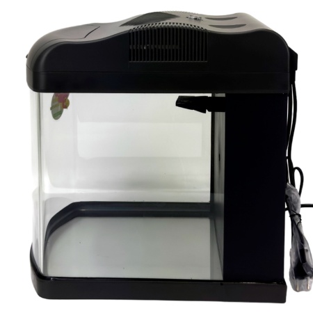 Аквариум Boyu Mini MT-408, 32 л, с фильтром, 2 LED лампы, серый​
