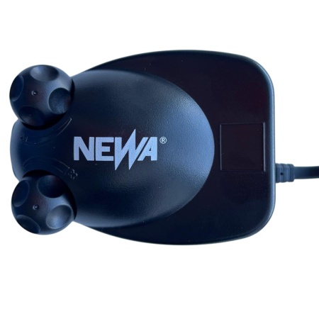 Компрессор аэратор для аквариума Newa Wind NW22 регулируемый на 100-300 л 2х100 л/ч