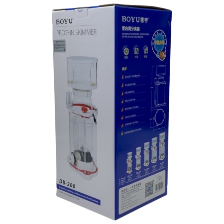 Скиммер протеиновый Boyu DB-200 30W 1200 л/ч для морского аквариума