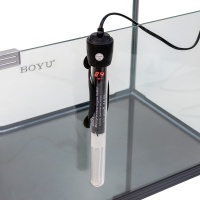 Нагреватель для аквариума Boyu DR-9150 с терморегулятором, LED индикатором и дисплеем, 150 Вт на 130