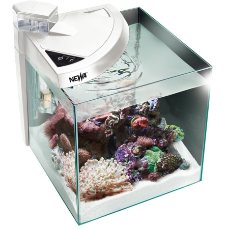 Аквариум Newa More reef NMO 50RW Daylight LED, 45 л, с фильтром, скиммером, нагревателем и освещение